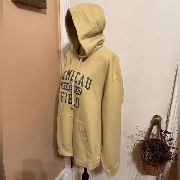 ‼️SOLD‼️ PACKERS Hoodie- LAMBEAU FIELD -in Gold/Green- Unisex- XXL 🏈 - Picture 11 of 16